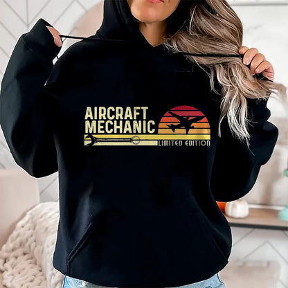Best Mechanic Life Shirt, Funny Mechanic UnisexT-Shirt/Hoodie/Sweatshirt HLT00 - Aircraft Mechanic Limited Edition - Airplane Aviation Lover T-Shirt, Men, Black, 3X-Large