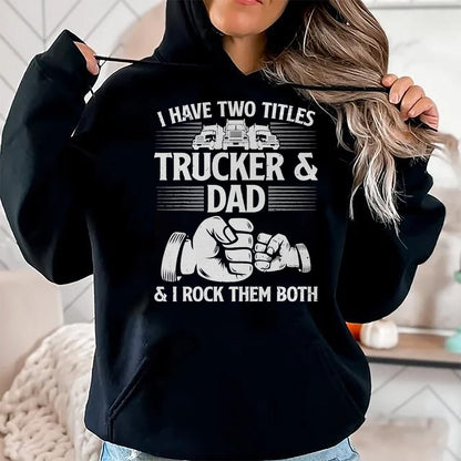 Best Truck Driver Life Shirt, Funny Trucker UnisexT-Shirt/Hoodie/Sweatshirt HLT00 - Funny Truck Driver Art Dad Trucker Men Truck Driving Lover T-Shirt, Men, Black, 3X-Large