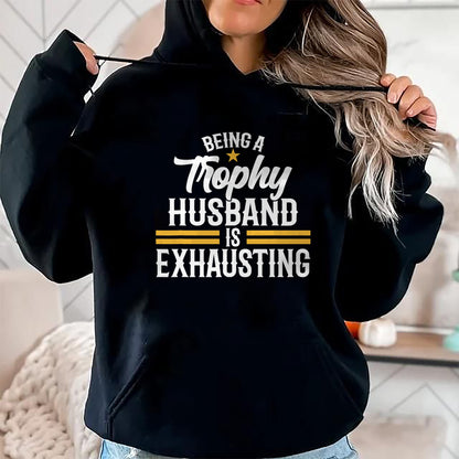 Best Wife Shirt, Wife and Husband Unisex T-Shirt/Hoodie/Sweatshirt HLT00 - Wedding Anniversary Graphic for Husband T-Shirt