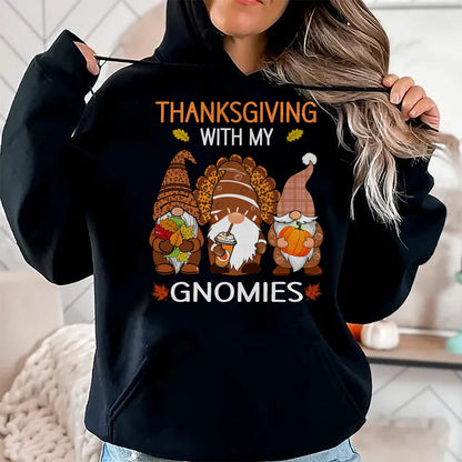 Best Thanksgiving Family Shirt , Funny Thanksgiving UnisexT-Shirt/Hoodie/Sweatshirt HLT00 - Thanksgiving Women gnome Fall Leopard Turkey Men Girls T-Shirt