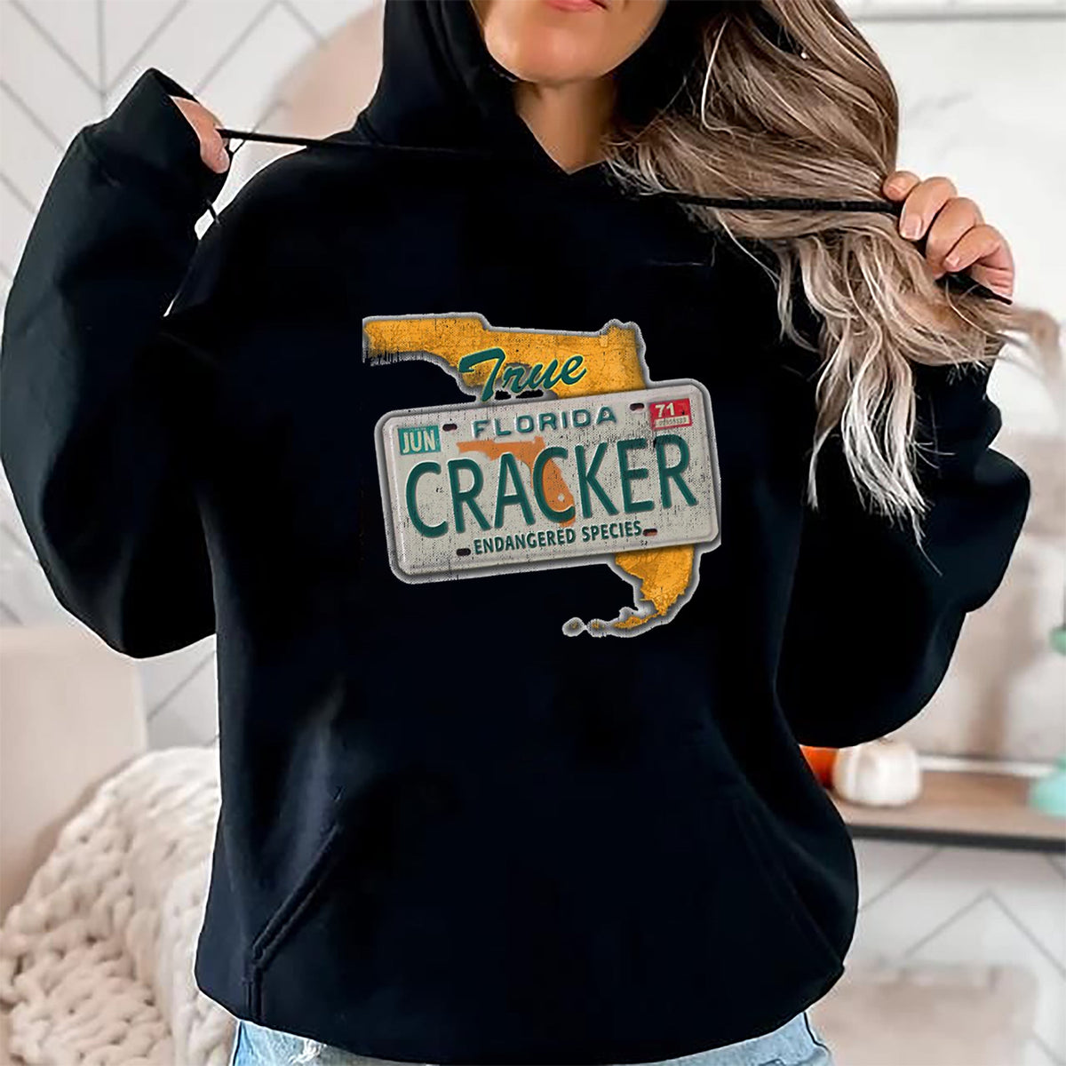 Native American T-Shirts, Vintage Native American Unisex T-Shirt/Hoodie/Sweatshirt HLT00 - Florida Cracker Endangered Species Florida Native Tshirt