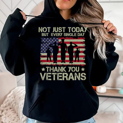 Proud Veteran Shirt, Funny Veteran UnisexT-Shirt/Hoodie/Sweatshirt HLT00 - Honoring All Who Served Thank You Veterans American Flag Men T-Shirt