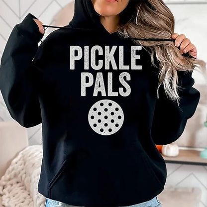 Funny Pickleball Shirt, Pickleball Lover Unisex T-Shirt/Hoodie/Sweatshirt HLT00 - Pickle Pals Funny Pickleball Friends T-Shirt