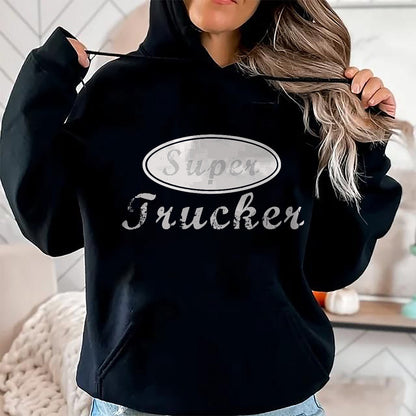 Best Truck Driver Life Shirt, Funny Trucker UnisexT-Shirt/Hoodie/Sweatshirt HLT00 - Super Trucker  Truck Driver T-Shirt