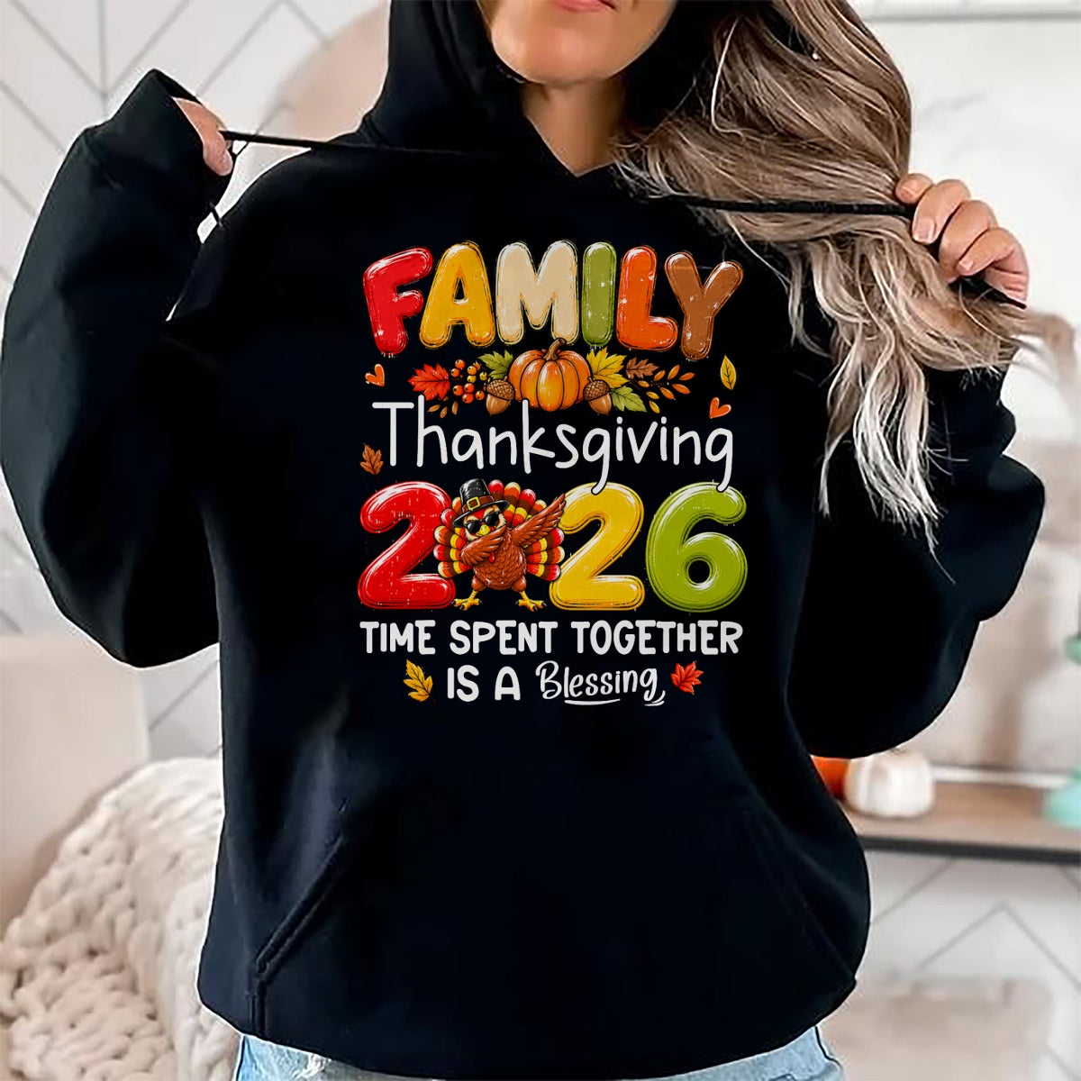 Best Thanksgiving Family Shirt , Funny Thanksgiving UnisexT-Shirt/Hoodie/Sweatshirt HLT00 - Family Thanksgiving 2026 Thanksgiving Crew Turkey Matching T-Shirt (1)