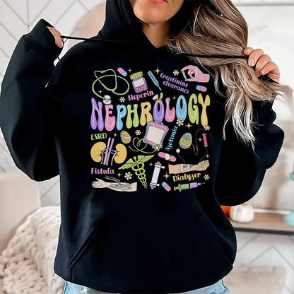 Best Doctor Shirt, Funny Doctor UnisexT-Shirt/Hoodie/Sweatshirt HLT00 - Nephrology Life Easter Day Dialysis Tech Nephrology Nurse T-Shirt