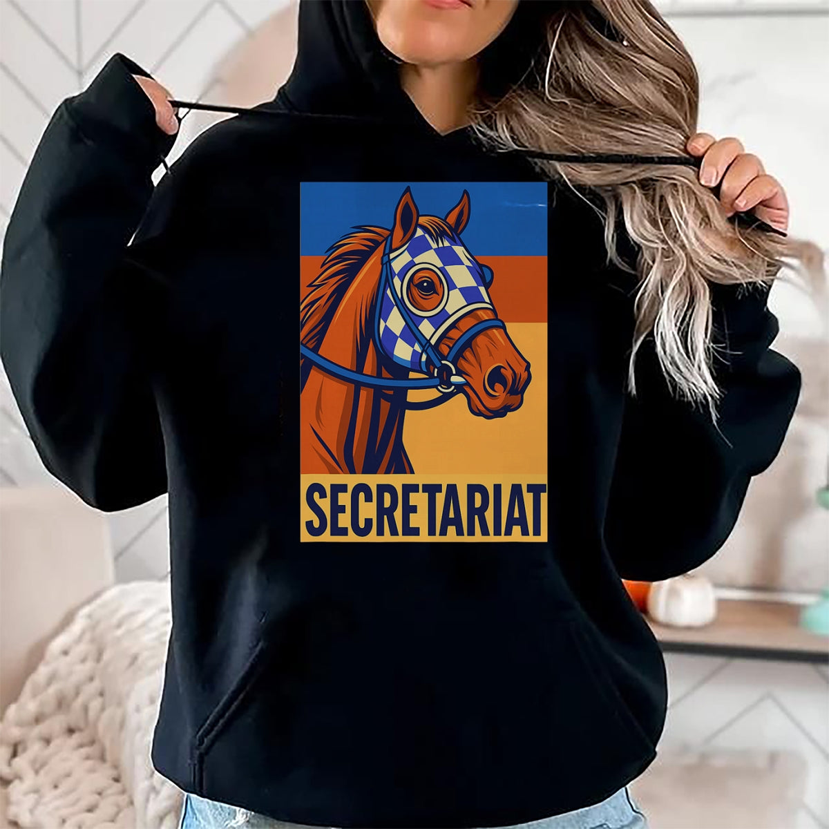 Best Horse Lover Shirt , Funny Horse UnisexT-Shirt/Hoodie/Sweatshirt HLT00 - Secretariat Horse, Horse Racing, Del Mar, Santa Anita, Horse T-Shirt