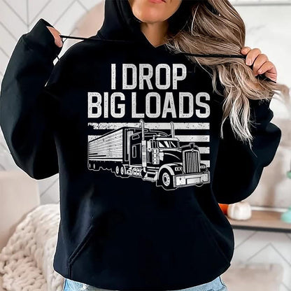 Best Truck Driver Life Shirt, Funny Trucker UnisexT-Shirt/Hoodie/Sweatshirt HLT00 - Funny Trucker Design for Men Women Semi Truck Driver Lover T-Shirt, Men, Black, 3X-Large (1)