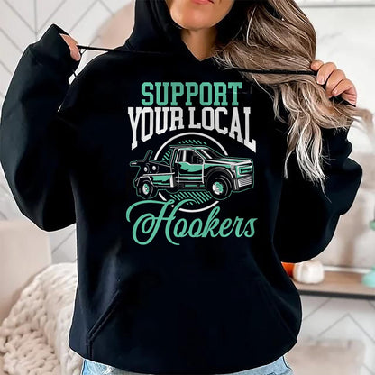 Best Truck Driver Life Shirt, Funny Trucker UnisexT-Shirt/Hoodie/Sweatshirt HLT00 - Tow Truck Driver Proud Trucker Towing Tow Trucker T-Shirt