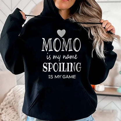 Best Grandma Shirt, Proud Grandma Unisex T-Shirt/Hoodie/Sweatshirt HLT00 - Momo Is My Name Special Grandma T-Shirt