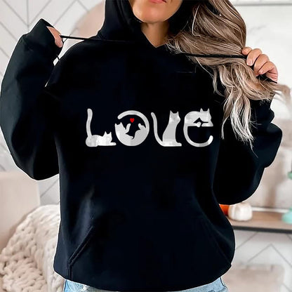 Cat Love Shirt, Funny Cat Lover Gift UnisexT-Shirt/Hoodie/Sweatshirt HLT00 - Funny design with cat motif - I love cats T-Shirt