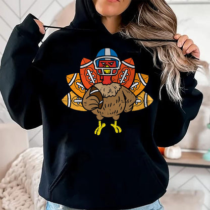 Best Thanksgiving Family Shirt , Funny Thanksgiving UnisexT-Shirt/Hoodie/Sweatshirt HLT00 - American Football Player Turkey Thanksgiving Day Sport Gift T-Shirt