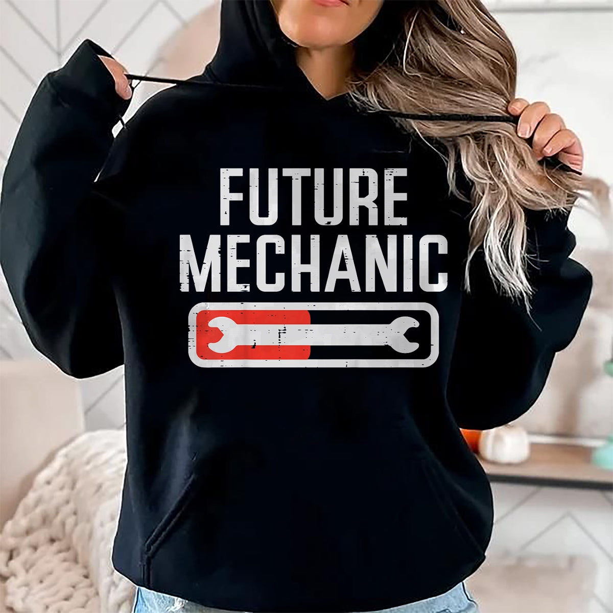 Best Mechanic Life Shirt, Funny Mechanic UnisexT-Shirt/Hoodie/Sweatshirt HLT00 - Kids Future Mechanic Car Auto Mechanic Garage Toddler Boys Kids T-Shirt