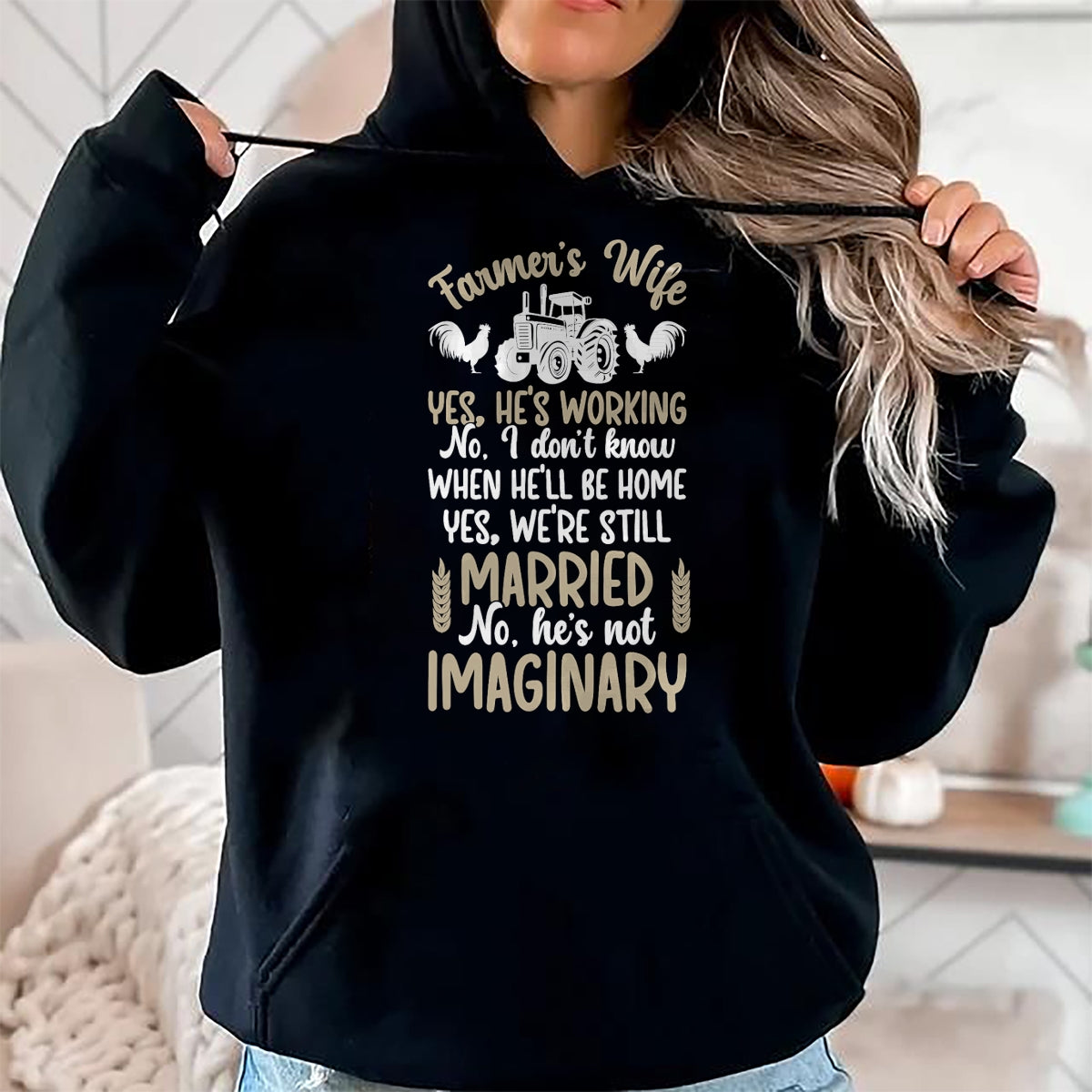 Best Farmer Life Shirt, Funny Farmer UnisexT-Shirt/Hoodie/Sweatshirt HLT00 - Farmer's Wife Funny Farm Wife Of A Farmer Wife T-Shirt