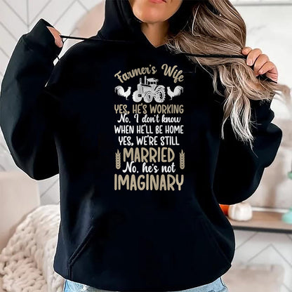 Best Farmer Life Shirt, Funny Farmer UnisexT-Shirt/Hoodie/Sweatshirt HLT00 - Farmer's Wife Funny Farm Wife Of A Farmer Wife T-Shirt