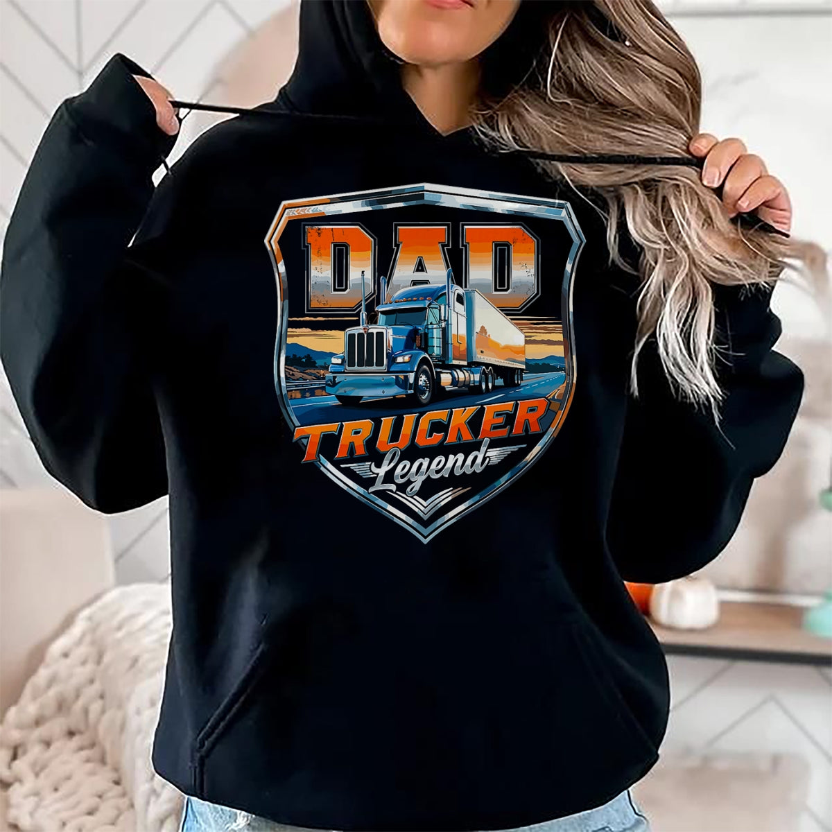 Best Truck Driver Life Shirt, Funny Trucker UnisexT-Shirt/Hoodie/Sweatshirt HLT00 - Semi Truck Driver Trucking T-Shirt (5)