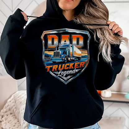 Best Truck Driver Life Shirt, Funny Trucker UnisexT-Shirt/Hoodie/Sweatshirt HLT00 - Semi Truck Driver Trucking T-Shirt (5)