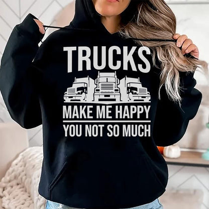 Best Truck Driver Life Shirt, Funny Trucker UnisexT-Shirt/Hoodie/Sweatshirt HLT00 - Truck Driver - Funny Big Trucking Trucker T-Shirt
