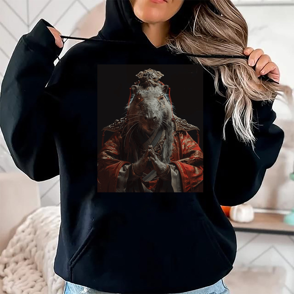 Cute Capybara Shirt, Funny Capybara Unisex T-Shirt/Hoodie/Sweatshirt HLT00 - Funny Graphic Capybara Long Sleeve T-Shirt (12)
