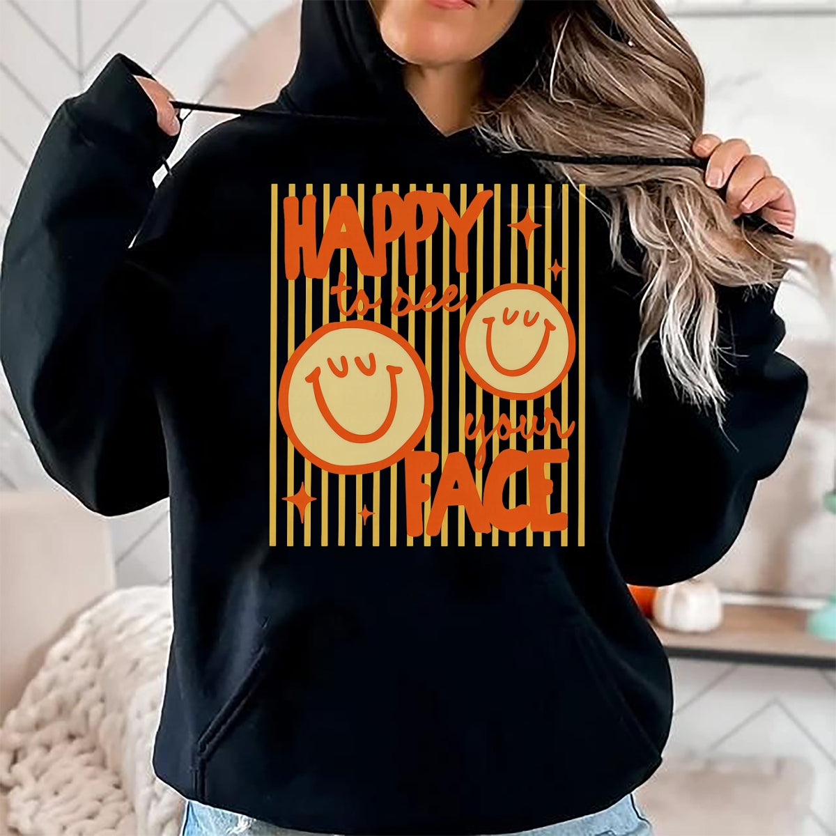 Best Student Shirt, Funny Back To School UnisexT-Shirt/Hoodie/Sweatshirt HLT00 - Happy to See Your Face Back to School T-Shirt