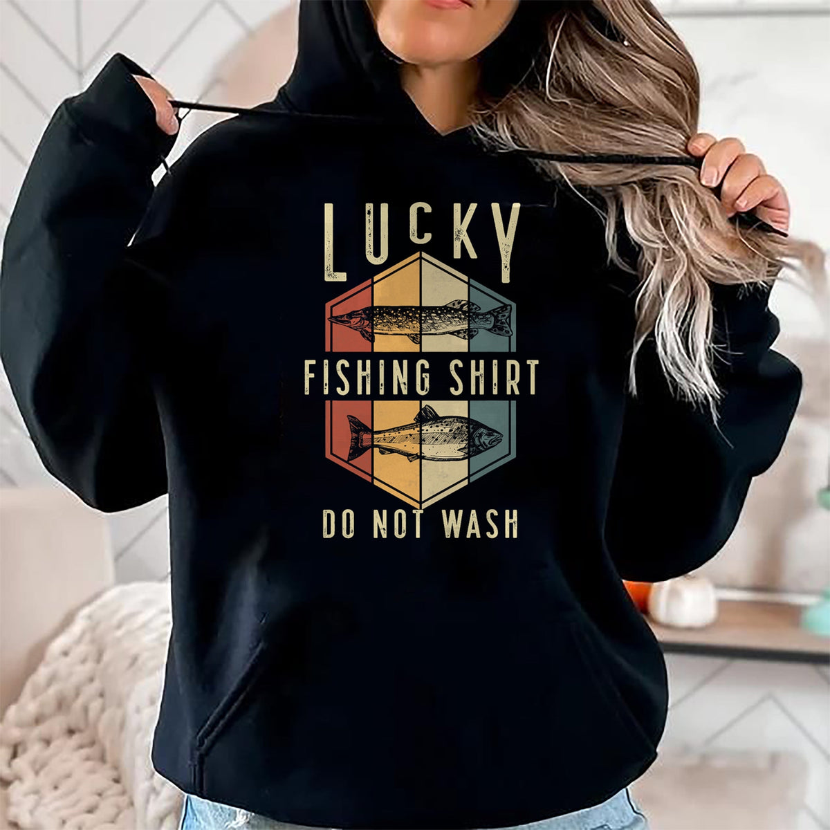 Gift for Dad Shirt, Funny Dad Unisex T-Shirt/Hoodie/Sweatshirt HLT00 – Lucky Fishing Shirt Do Not Wash Father_s Day Fisherman Dad T-Shirt