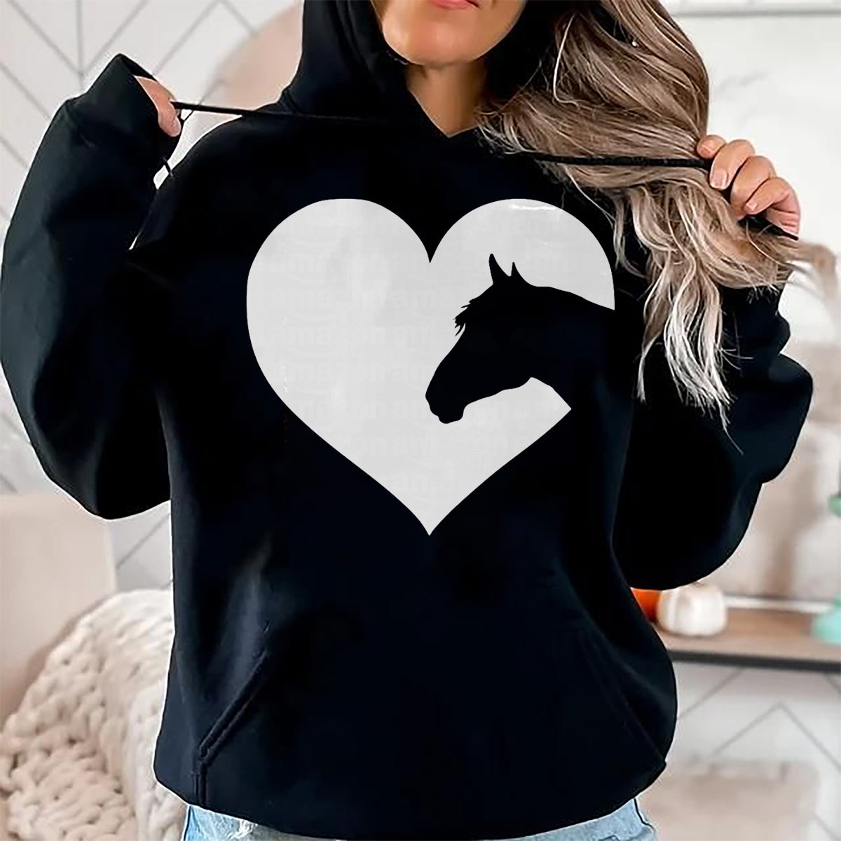 Best Horse Lover Shirt , Funny Horse UnisexT-Shirt/Hoodie/Sweatshirt HLT00 - Cute Horse Lovers Gift idea Heart tee Shirt for Women Girls T-Shirt