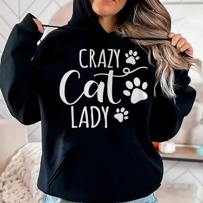 Cat Love Shirt, Funny Cat Lover Gift UnisexT-Shirt/Hoodie/Sweatshirt HLT00 - Crazy Cat Lady Funny Cat Meow for Men Women Love cat T-Shirt (1)