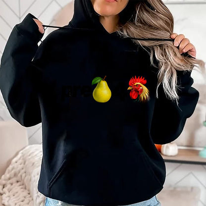 Best Farmer Life Shirt, Funny Farmer UnisexT-Shirt/Hoodie/Sweatshirt HLT00 - Pear Chicken Funny Food Pun Farm Animal Humor T-Shirt