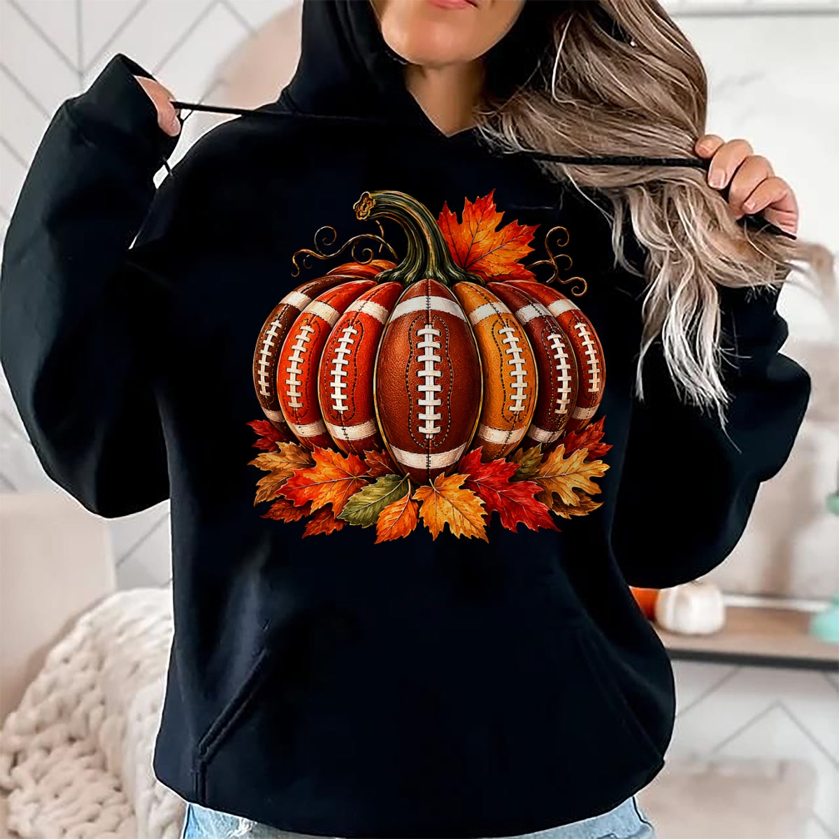 Best Thanksgiving Family Shirt , Funny Thanksgiving UnisexT-Shirt/Hoodie/Sweatshirt HLT00 - Fall Game Day Football Pumpkin Autumn Leaves Men Women Kid T-Shirt