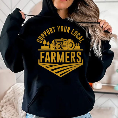 Best Farmer Life Shirt, Funny Farmer UnisexT-Shirt/Hoodie/Sweatshirt HLT00 - Farm Local Food Patriotic Farming Gift Idea Farmer T-Shirt Small