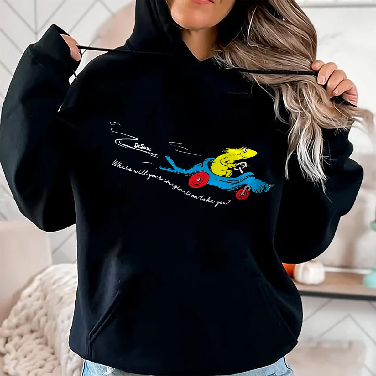 Best Doctor Shirt, Funny Doctor UnisexT-Shirt/Hoodie/Sweatshirt HLT00 - Dr. Seuss Imagination Takes You T-Shirt