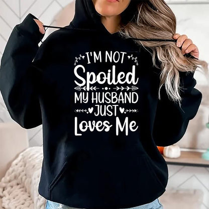 Best Wife Shirt, Wife and Husband Unisex T-Shirt/Hoodie/Sweatshirt HLT00 - Gift for wife T shirt, spoiled wife   Funny Spoiled Wife Art For Women Girls Husband Spoiled Wife Pr (1)