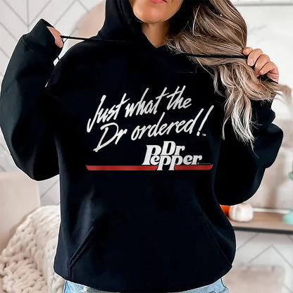 Best Doctor Shirt, Funny Doctor UnisexT-Shirt/Hoodie/Sweatshirt HLT00 - Dr. Pepper Vintage Just What The Doctor Ordered! T-Shirt, Women, Heather Blue, X-Large