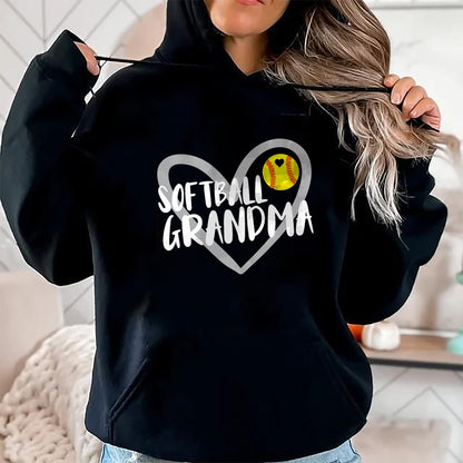 Best Grandma Shirt, Proud Grandma Unisex T-Shirt/Hoodie/Sweatshirt HLT00 - Softball Grandma T-Shirt