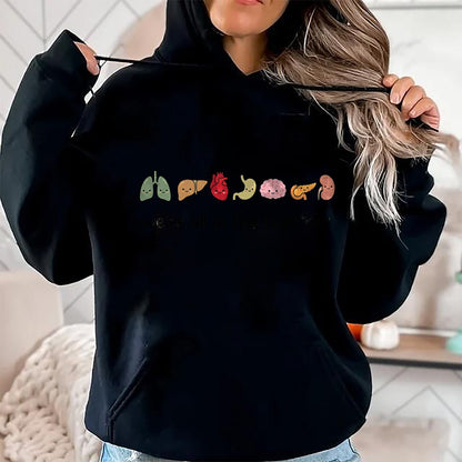 Best Doctor Shirt, Funny Doctor UnisexT-Shirt/Hoodie/Sweatshirt HLT00 - We're All in This Together Cute Anatomy Organs Nurse T-Shirt