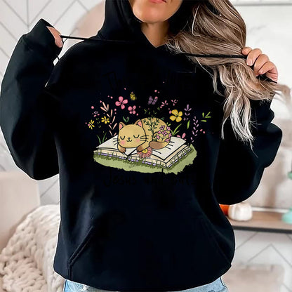 Cat Love Shirt, Funny Cat Lover Gift UnisexT-Shirt/Hoodie/Sweatshirt HLT00 - This Girl Loves Jesus and Cats Cute Christian T-Shirt (1)
