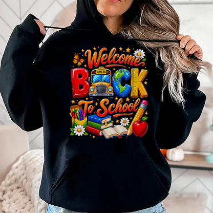 Best Student Shirt, Funny Back To School UnisexT-Shirt/Hoodie/Sweatshirt HLT00 - Welcome Back to School Students First Day of School Teachers T-Shirt