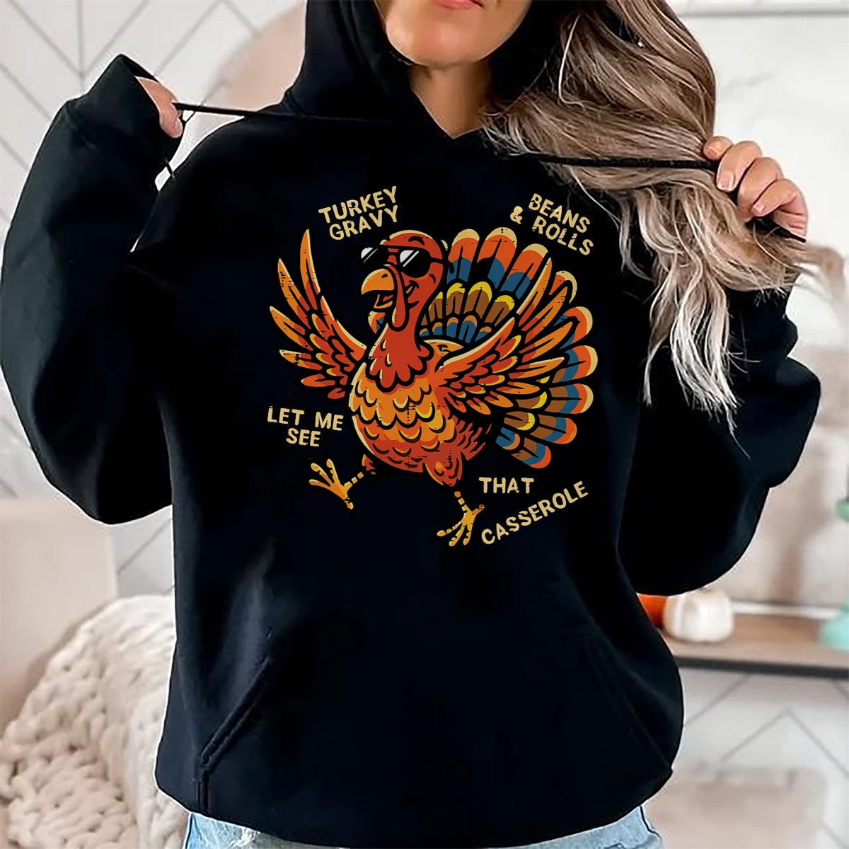 Best Thanksgiving Family Shirt , Funny Thanksgiving UnisexT-Shirt/Hoodie/Sweatshirt HLT00 - Turkey Gravy Beans and Rolls Thanksgiving Men Women Kids T-Shirt
