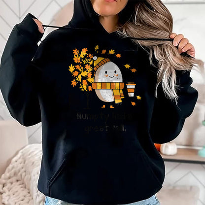 Best Thanksgiving Family Shirt , Funny Thanksgiving UnisexT-Shirt/Hoodie/Sweatshirt HLT00 - Humpty Had A Great Fall Funny Autumn Distressed Washed Look T-Shirt