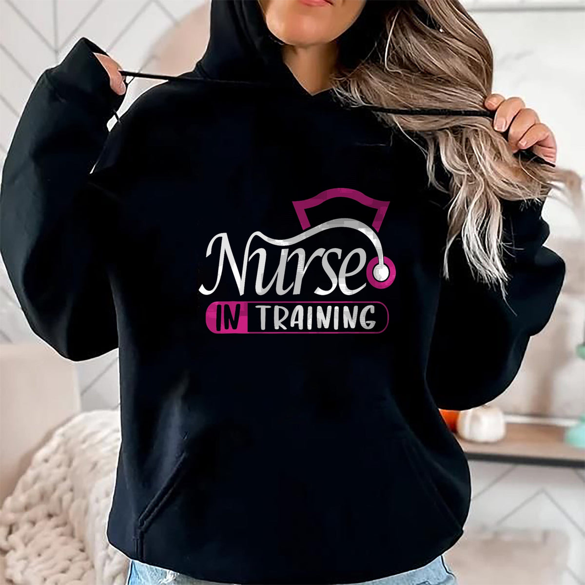 Funny Nurse Shirt, Nurse Unisex T-Shirt/Hoodie/Sweatshirt HLT00 - Nurse In Training Nurse Appreciation Day Gift For Men Women T-Shirt