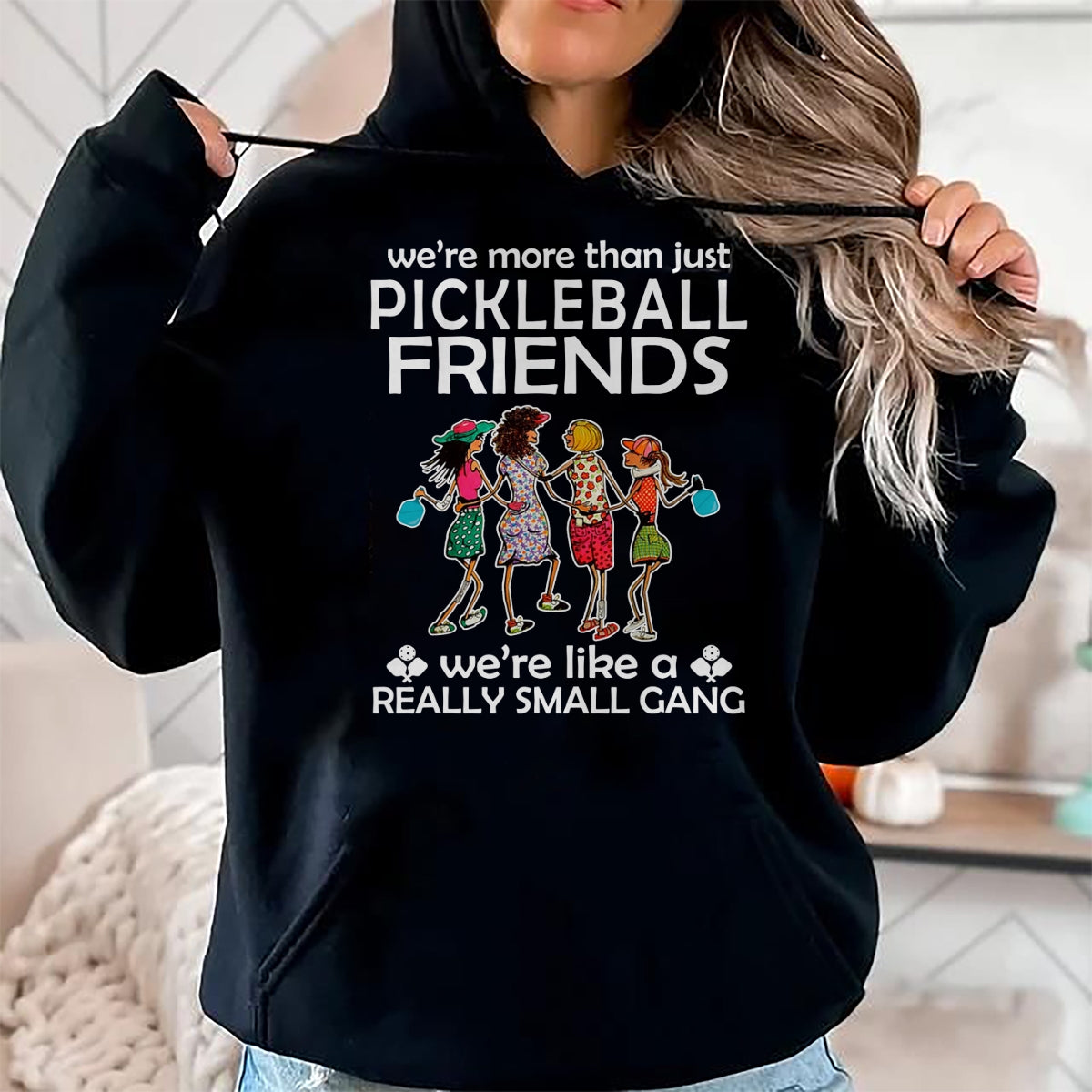 Funny Pickleball Shirt, Pickleball Lover Unisex T-Shirt/Hoodie/Sweatshirt HLT00 - Pickleball Friends Community T Shirts for Men and Women Funny Tees Gift