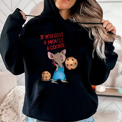 Hallowen Shirts for Family, Funny hallowen shirts, Hallowen Unisex T-Shirt/Hoodie/Sweatshirt HLT00 - If You Give a Mouse a Cookie Costume Halloween Kids T-Shirt