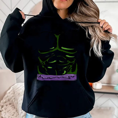 Hallowen Shirts for Family, Funny hallowen shirts, Hallowen Unisex T-Shirt/Hoodie/Sweatshirt HLT00 - Marvel Incredible Hulk Halloween Costume T-Shirt