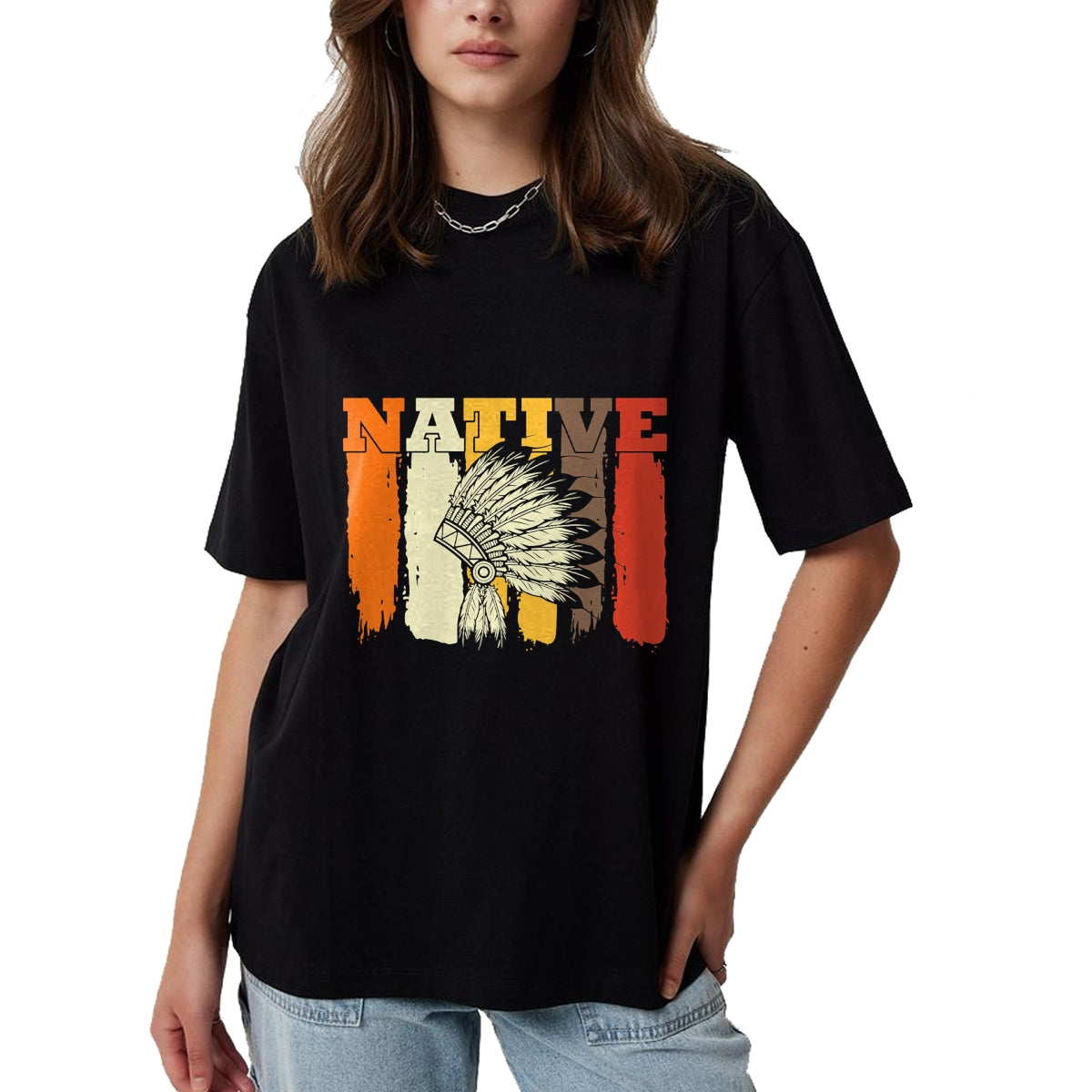 Native American T-Shirts, Vintage Native American Unisex T-Shirt/Hoodie/Sweatshirt HLT00 - Native American Choctaw America Traditional American Indian T-Shirt