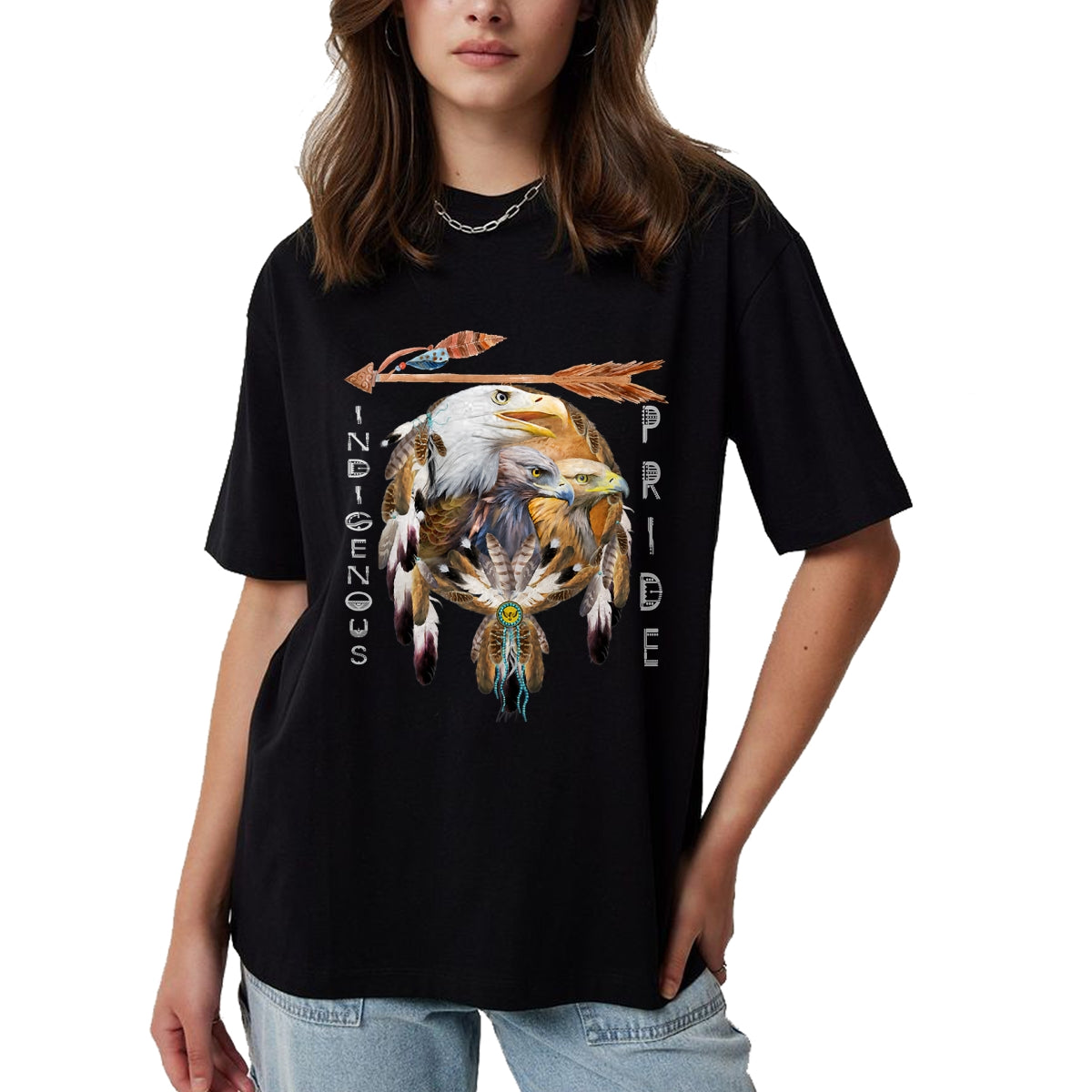 Native American T-Shirts, Vintage Native American Unisex T-Shirt/Hoodie/Sweatshirt HLT00 - Native American Indian Tribal Art T-Shirt