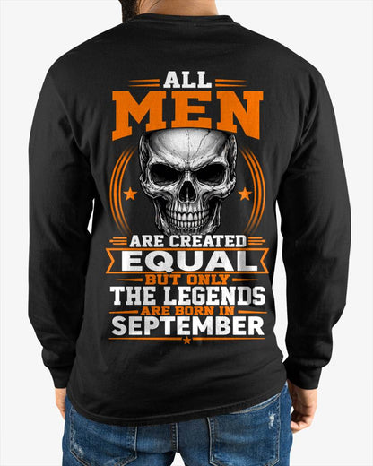 SEPTEMBER BORN – NOT JUST MEN, BUT LEGENDS - FOR MAN - TLEE09 (SKU2604-310-09)