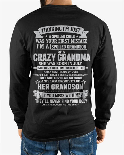 JULY - GRANDMA’S PROTECTION MODE: ON - FROM GRANDMA - TLEE07 (SKU2607-06-07)