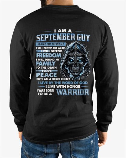 SEPTEMBER GUY – NEVER BACK DOWN - FOR MAN - TLEE09 (SKU2607-271-09)