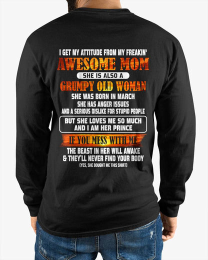 MARCH - MESS WITH ME, MEET MY AWESOME MOM - FROM MOM - TLEE03 (SKU2606-142-03)