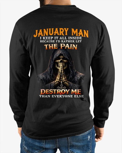 JANUARY MAN THE PAIN DESTROYS ME - FOR MAN - TLEE01 (SKU2606-116-01)